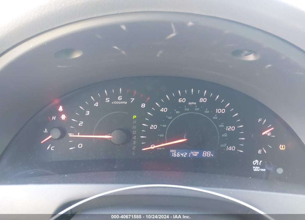 2008 TOYOTA CAMRY LE VIN: 4T1BE46K18U218619