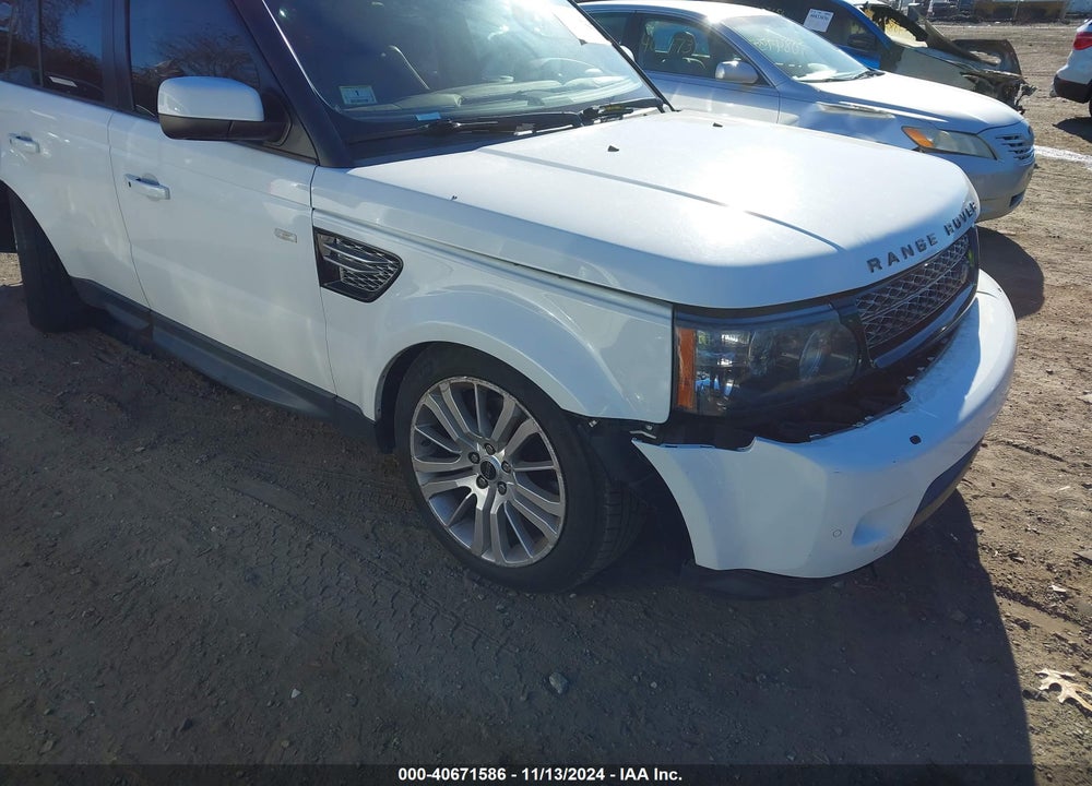 2012 LAND ROVER RANGE ROVER SPORT HSE VIN: SALSK2D40CA746404