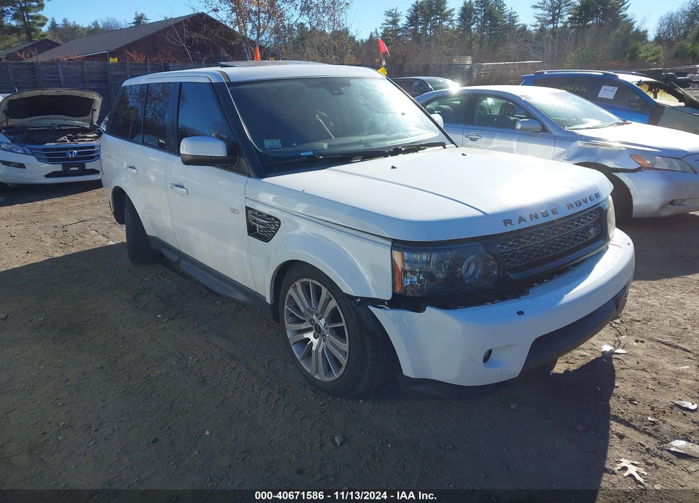 2012 LAND ROVER RANGE ROVER SPORT HSE VIN: SALSK2D40CA746404