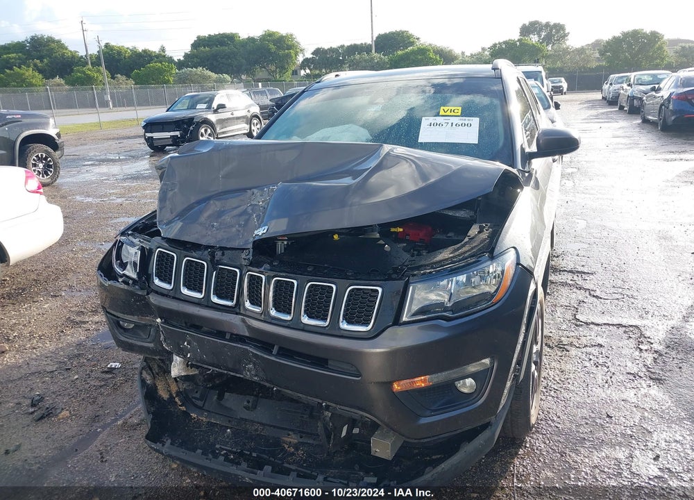 2020 JEEP COMPASS SUN AND SAFETY FWD VIN: 3C4NJCBBXLT231322