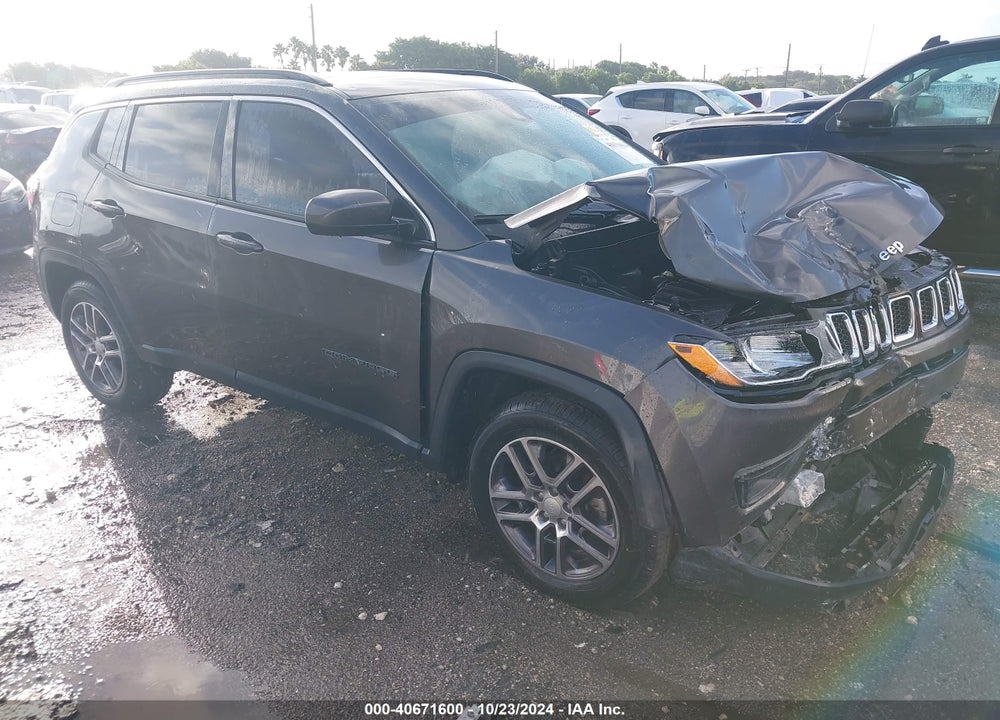 2020 JEEP COMPASS SUN AND SAFETY FWD VIN: 3C4NJCBBXLT231322