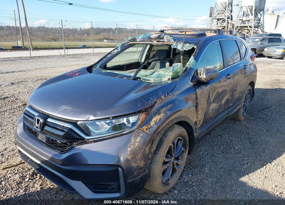 2021 HONDA CR-V AWD EX-L VIN: 7FARW2H88ME008855