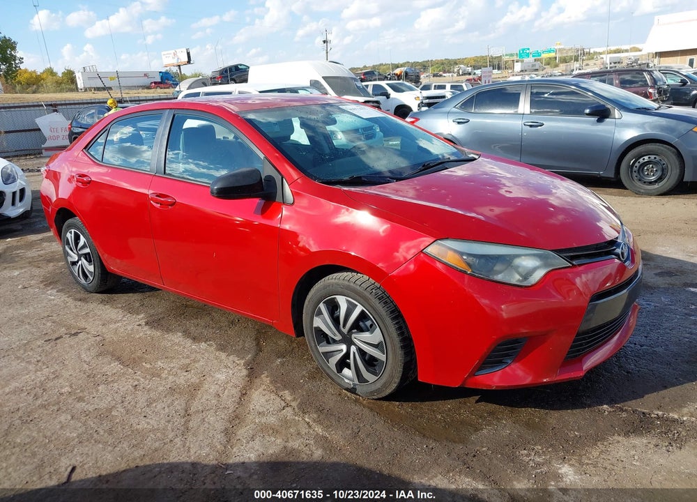 2015 TOYOTA COROLLA LE VIN: 5YFBURHE4FP259350