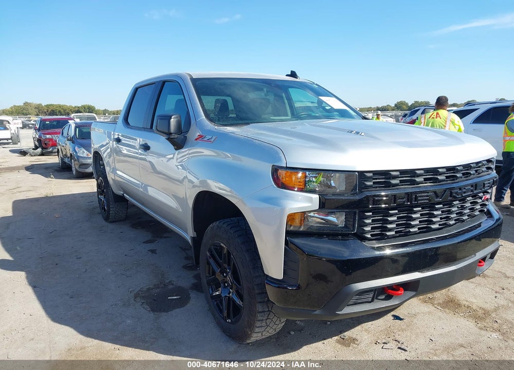 2022 CHEVROLET SILVERADO 1500 LTD 4WD SHORT BED CUSTOM TRAIL BOSS VIN: 3GCPYCEL7NG200467