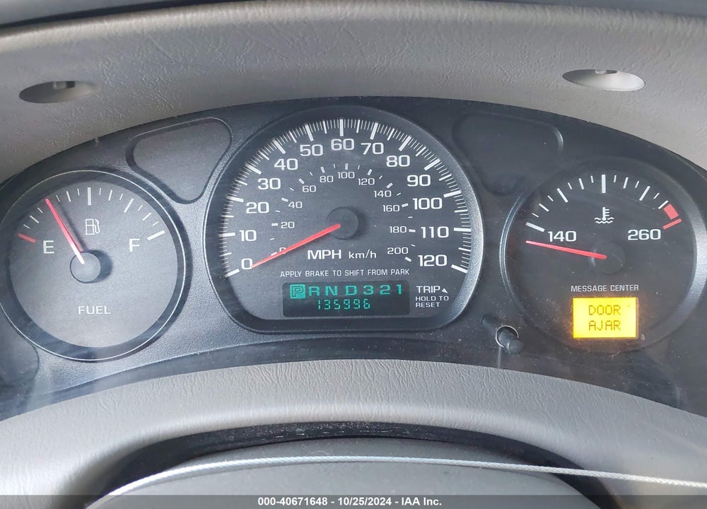 2004 CHEVROLET IMPALA VIN: 2G1WF52E249377383