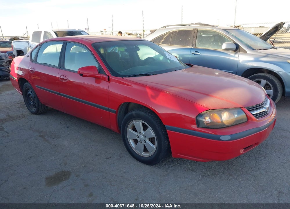 2004 CHEVROLET IMPALA VIN: 2G1WF52E249377383