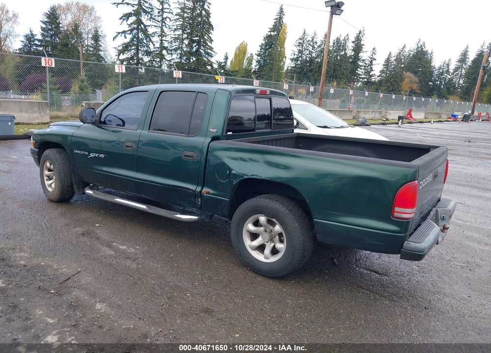 2000 DODGE DAKOTA SLT/SPORT VIN: 1B7GL2AN9YS693968