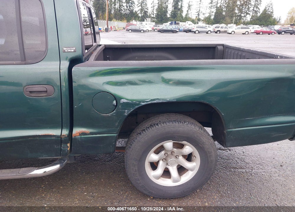 2000 DODGE DAKOTA SLT/SPORT VIN: 1B7GL2AN9YS693968