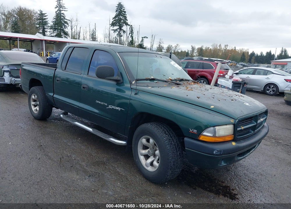 2000 DODGE DAKOTA SLT/SPORT VIN: 1B7GL2AN9YS693968