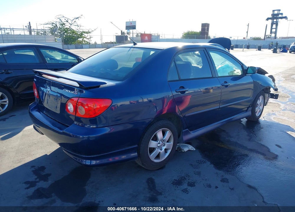 2006 TOYOTA COROLLA S VIN: 1NXBR30E96Z598484