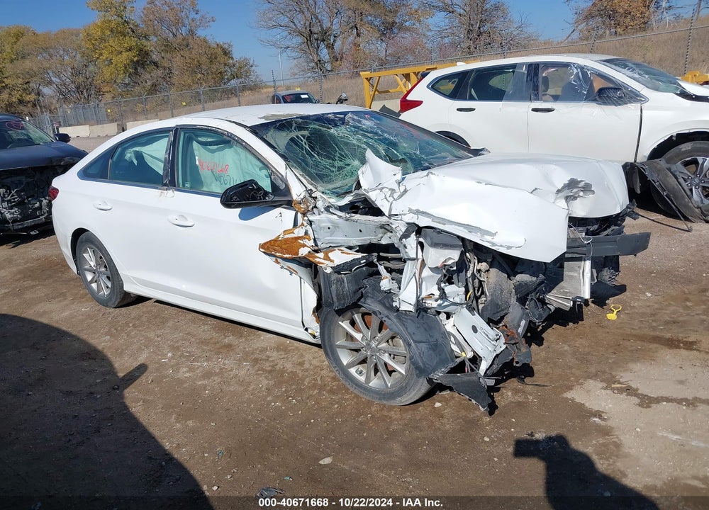 2018 HYUNDAI SONATA SE VIN: 5NPE24AF0JH602282