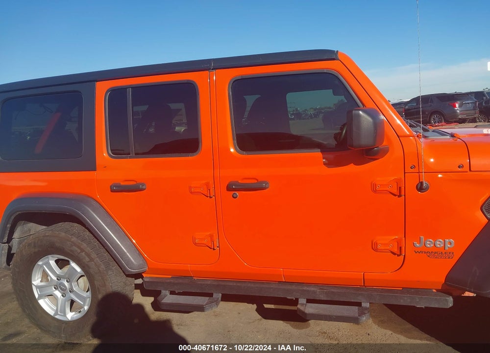 2020 JEEP WRANGLER UNLIMITED SPORT S 4X4 VIN: 1C4HJXDN0LW155227