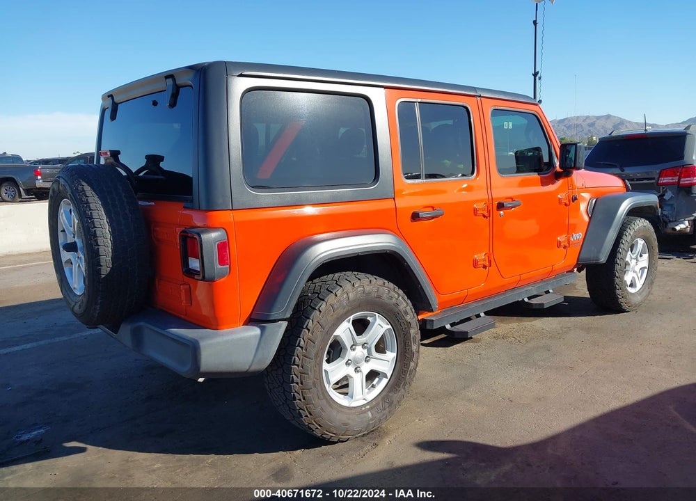 2020 JEEP WRANGLER UNLIMITED SPORT S 4X4 VIN: 1C4HJXDN0LW155227