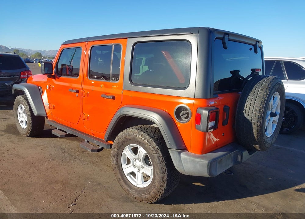 2020 JEEP WRANGLER UNLIMITED SPORT S 4X4 VIN: 1C4HJXDN0LW155227