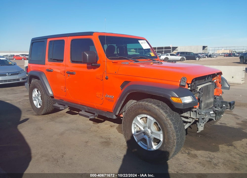2020 JEEP WRANGLER UNLIMITED SPORT S 4X4 VIN: 1C4HJXDN0LW155227