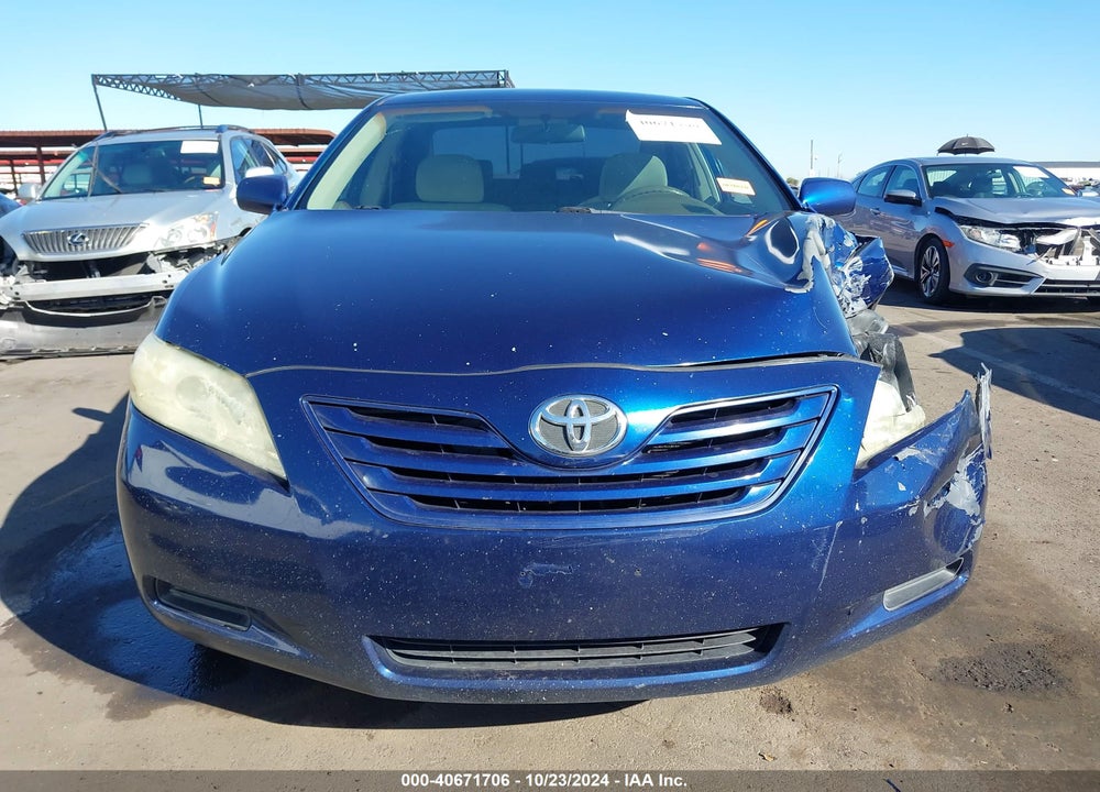 2007 TOYOTA CAMRY LE VIN: 4T1BE46K37U075865