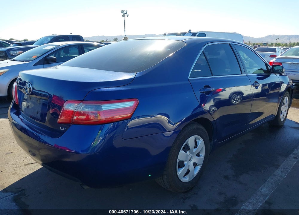 2007 TOYOTA CAMRY LE VIN: 4T1BE46K37U075865