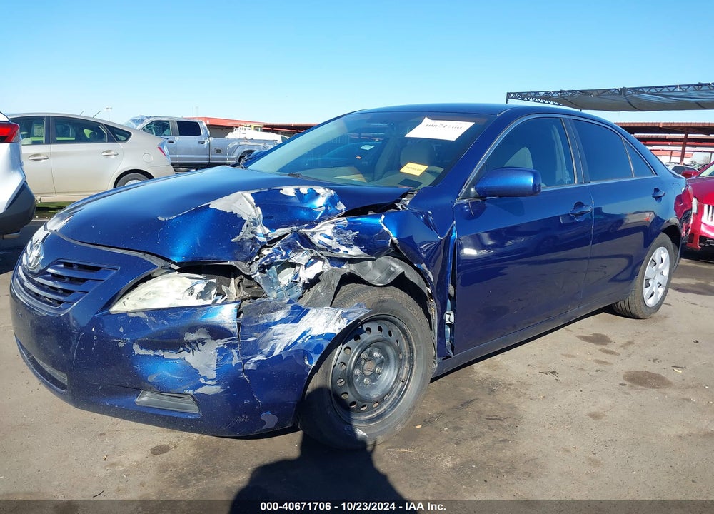 2007 TOYOTA CAMRY LE VIN: 4T1BE46K37U075865