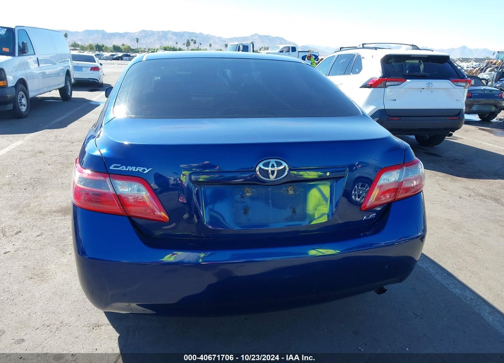 2007 TOYOTA CAMRY LE VIN: 4T1BE46K37U075865