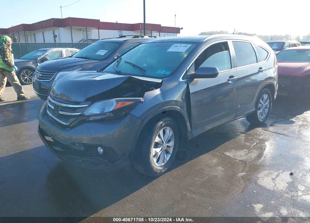 2014 HONDA CR-V EX-L VIN: 2HKRM4H71EH680862