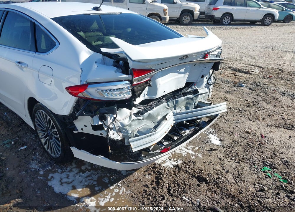 2017 FORD FUSION HYBRID TITANIUM VIN: 3FA6P0RU1HR360035