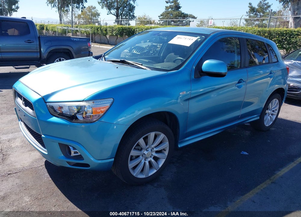 2011 MITSUBISHI OUTLANDER SPORT SE VIN: JA4AP4AU1BZ013776