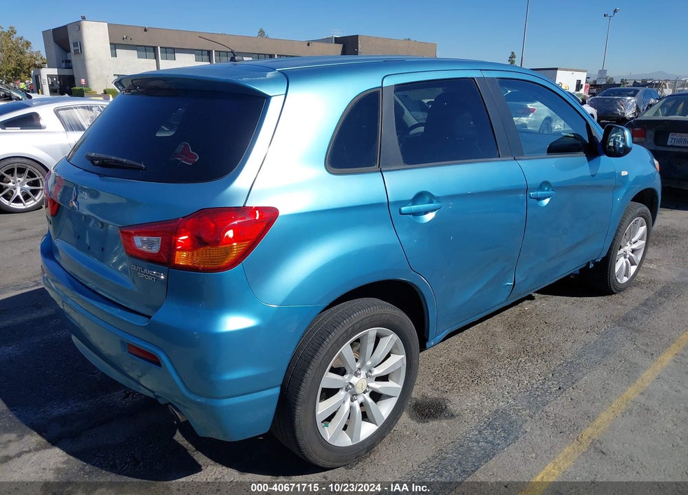2011 MITSUBISHI OUTLANDER SPORT SE VIN: JA4AP4AU1BZ013776