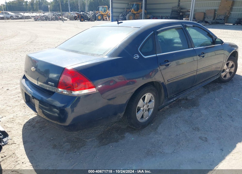 2009 CHEVROLET IMPALA LT VIN: 2G1WT57K891240591