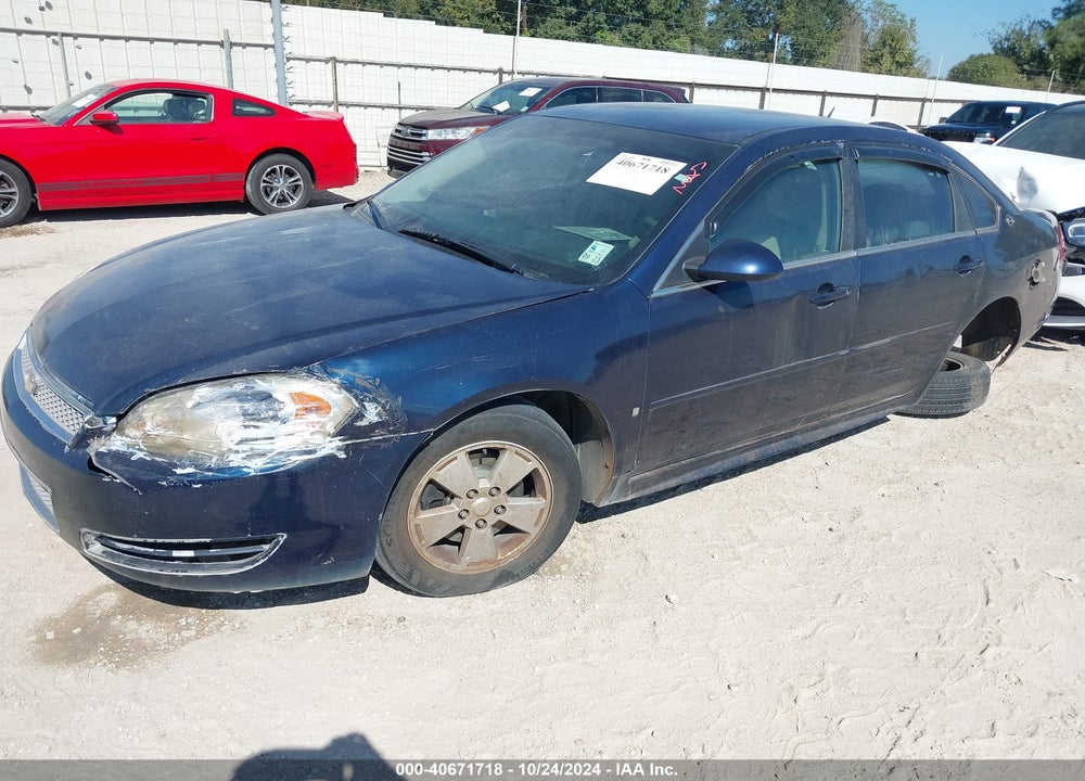2009 CHEVROLET IMPALA LT VIN: 2G1WT57K891240591