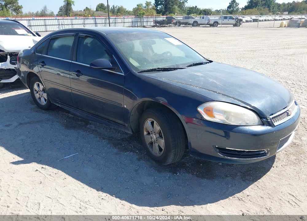 2009 CHEVROLET IMPALA LT VIN: 2G1WT57K891240591