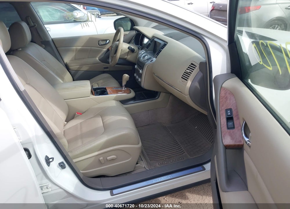 2012 NISSAN MURANO LE VIN: JN8AZ1MW9CW211105
