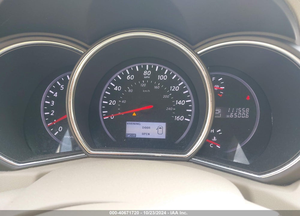 2012 NISSAN MURANO LE VIN: JN8AZ1MW9CW211105