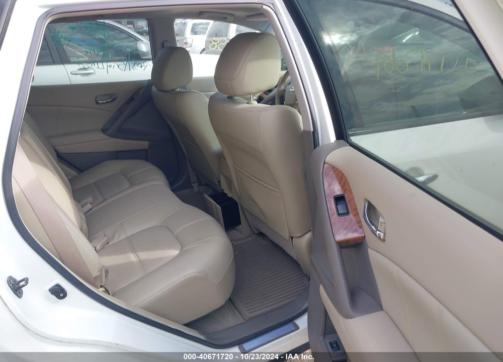 2012 NISSAN MURANO LE VIN: JN8AZ1MW9CW211105
