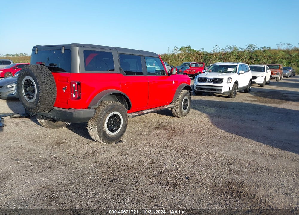 2022 FORD BRONCO OUTER BANKS VIN: 1FMEE5DP7NLB81367