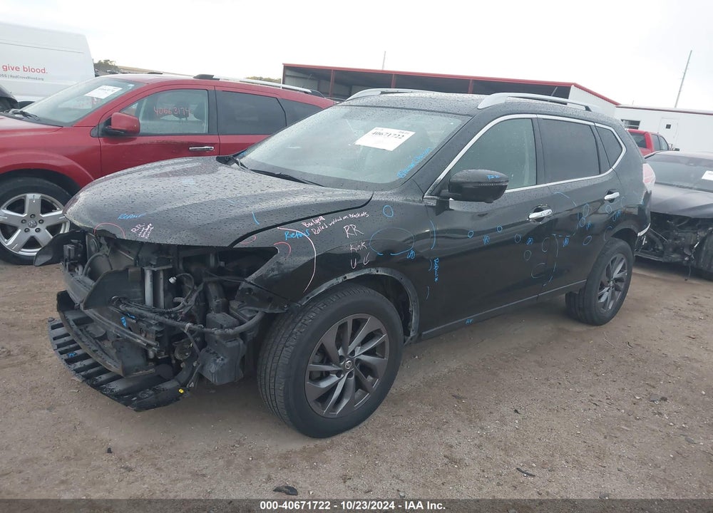 2016 NISSAN ROGUE SL VIN: 5N1AT2MV2GC832070