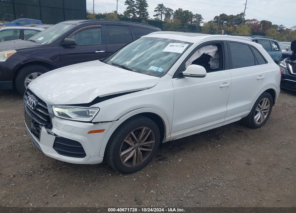 2017 AUDI Q3 2.0T PREMIUM VIN: WA1JCCFSXHR002250