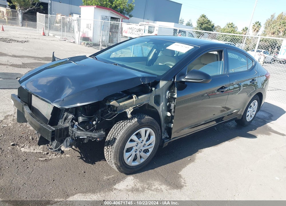 2018 HYUNDAI ELANTRA SE VIN: 5NPD74LF6JH391552