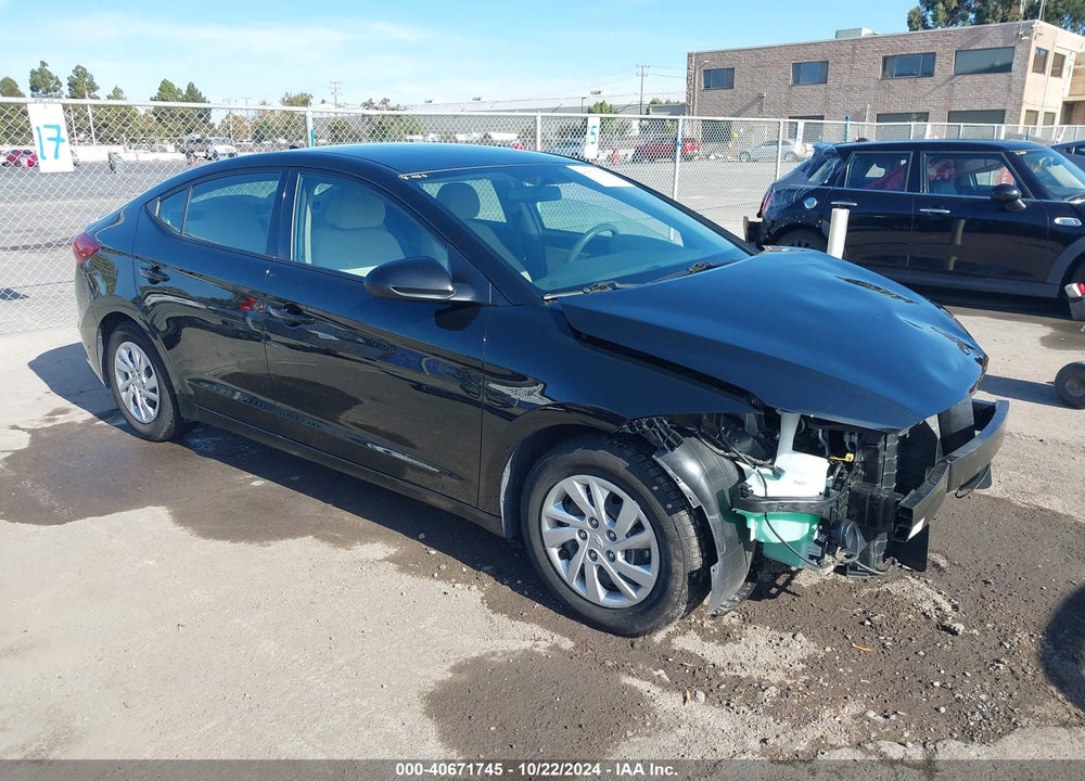 2018 HYUNDAI ELANTRA SE VIN: 5NPD74LF6JH391552