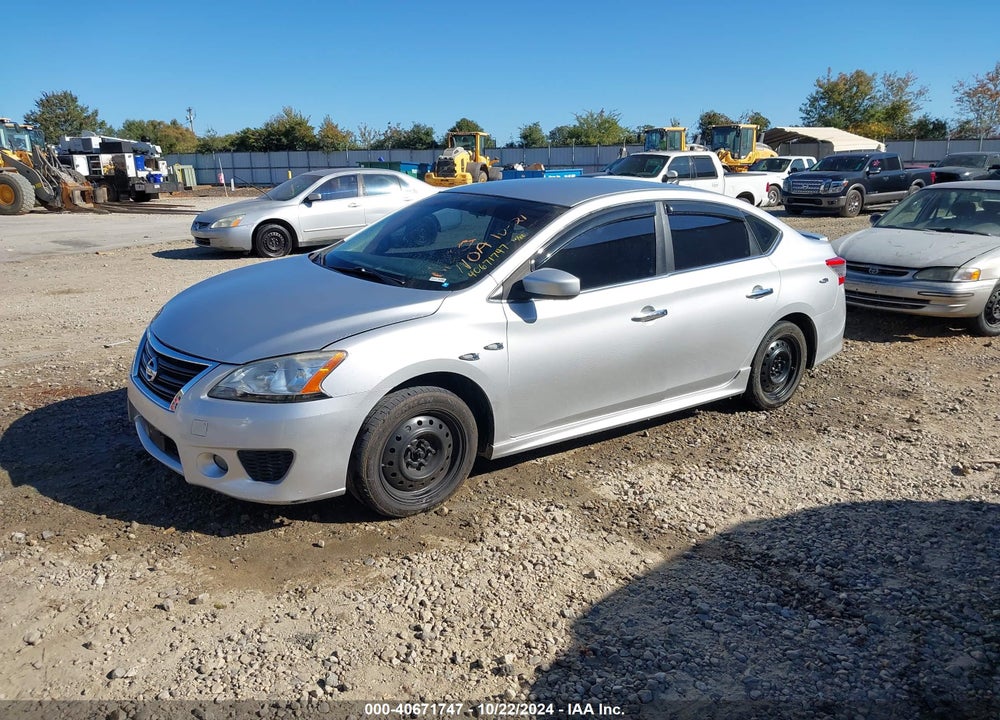 2014 NISSAN SENTRA SR VIN: 3N1AB7AP7EY320614