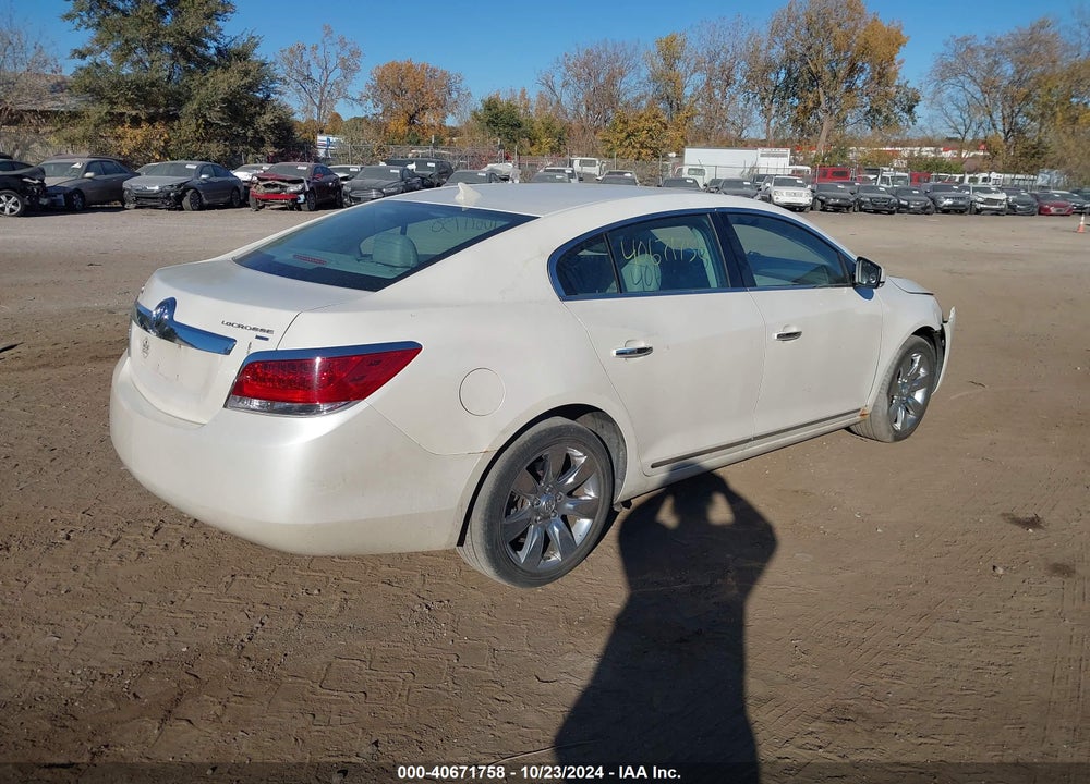 2010 BUICK LACROSSE CXL VIN: 1G4GC5GG7AF272092