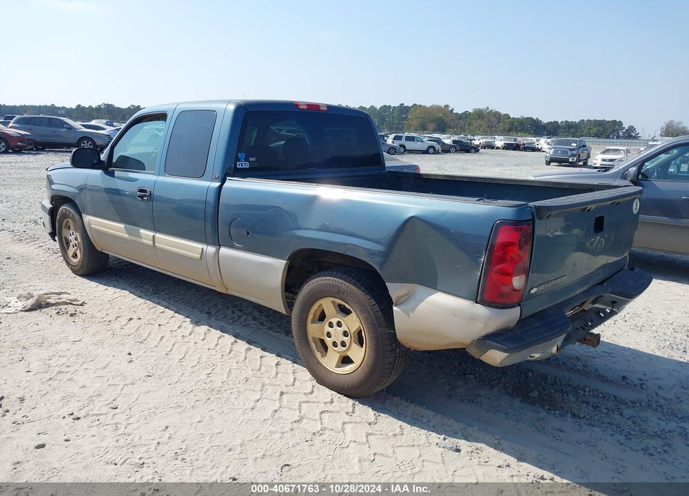 2006 CHEVROLET SILVERADO 1500 VIN: 1GCEC19V36Z115777