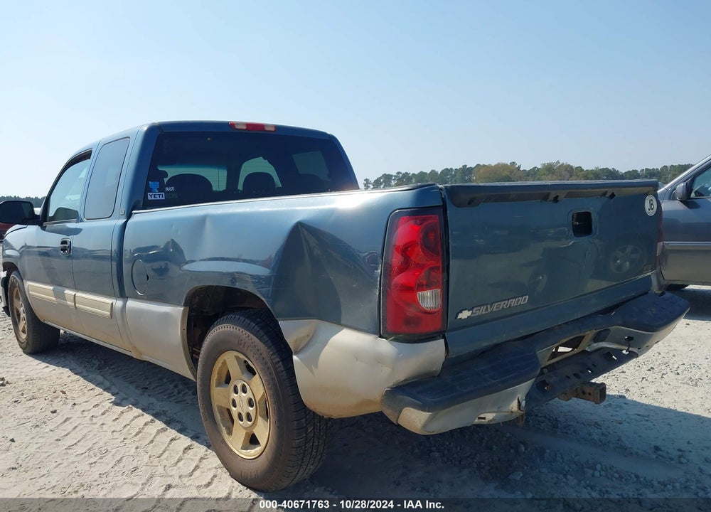 2006 CHEVROLET SILVERADO 1500 VIN: 1GCEC19V36Z115777