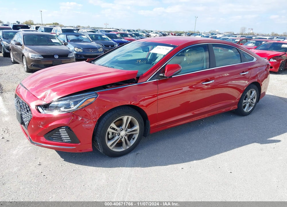 2019 HYUNDAI SONATA SEL VIN: 5NPE34AF8KH812305