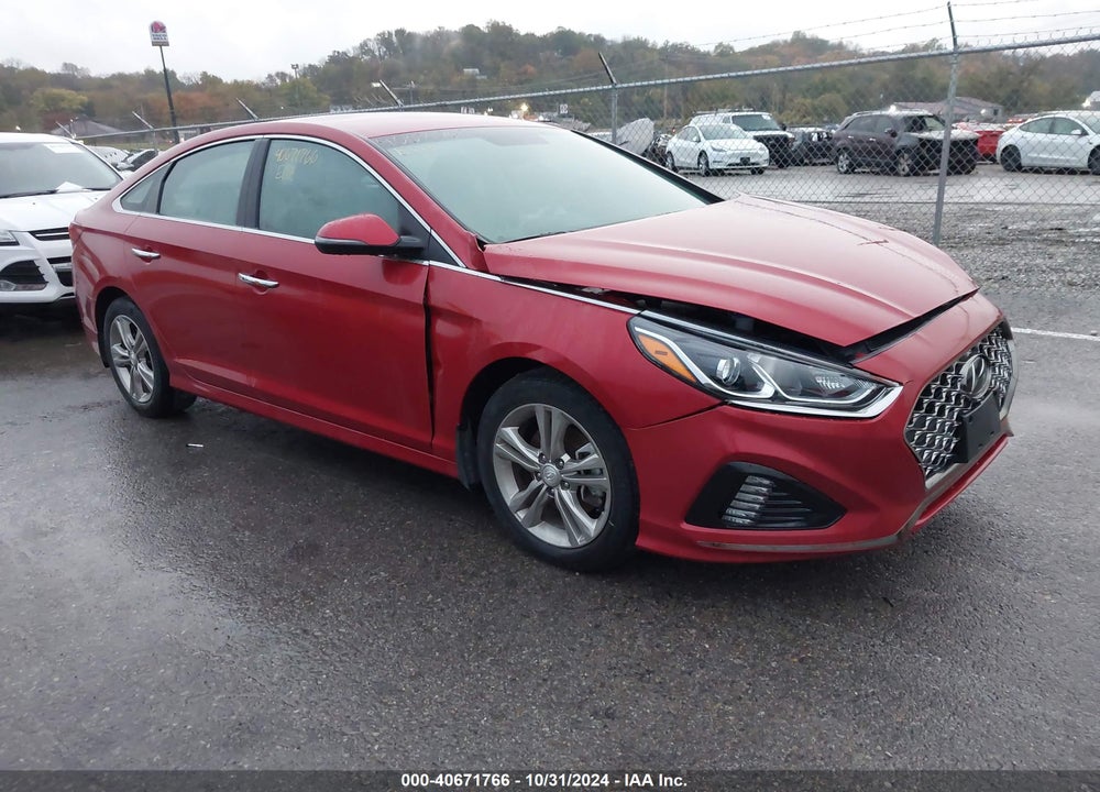 2019 HYUNDAI SONATA SEL VIN: 5NPE34AF8KH812305
