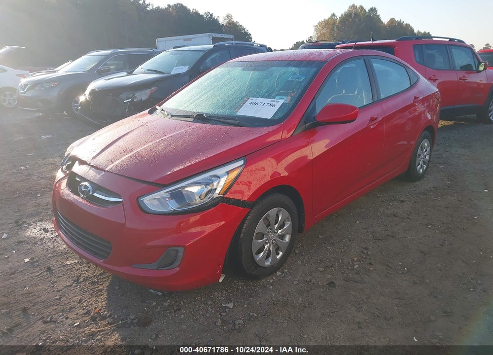 2017 HYUNDAI ACCENT SE VIN: KMHCT4AE3HU266151
