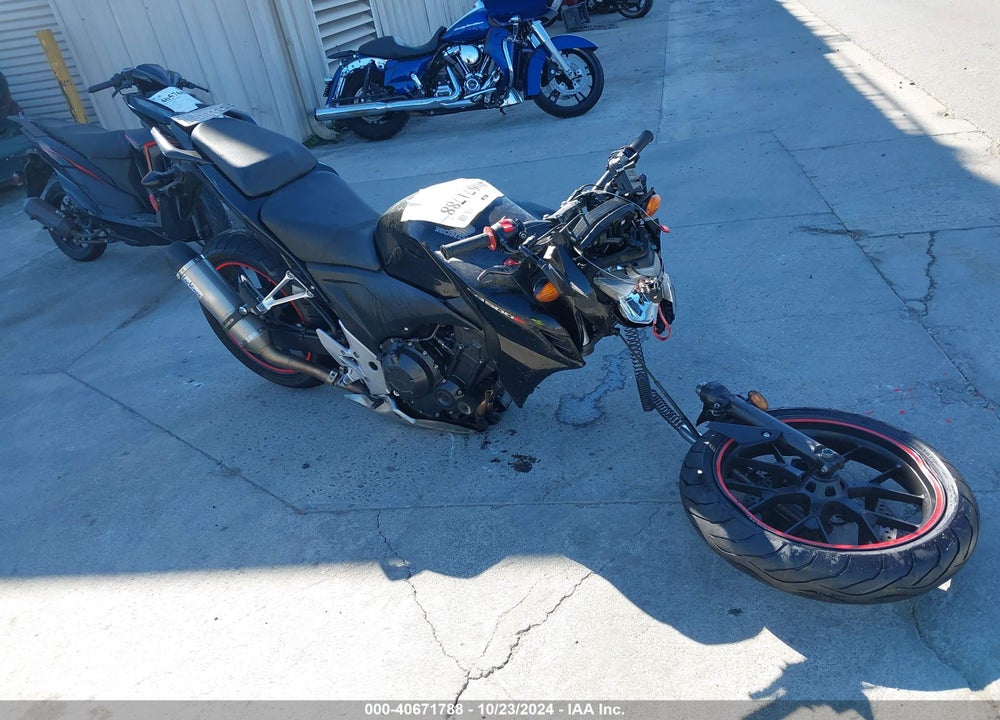 2014 HONDA CB500 F VIN: MLHPC4514E5100141