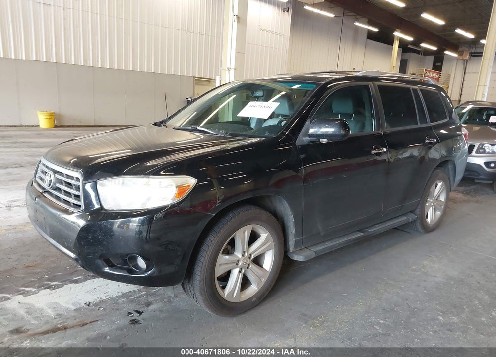2010 TOYOTA HIGHLANDER LIMITED VIN: JTEDK3EH7A2154895