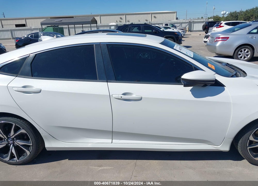 2019 HONDA CIVIC SI VIN: 2HGFC1E53KH706374