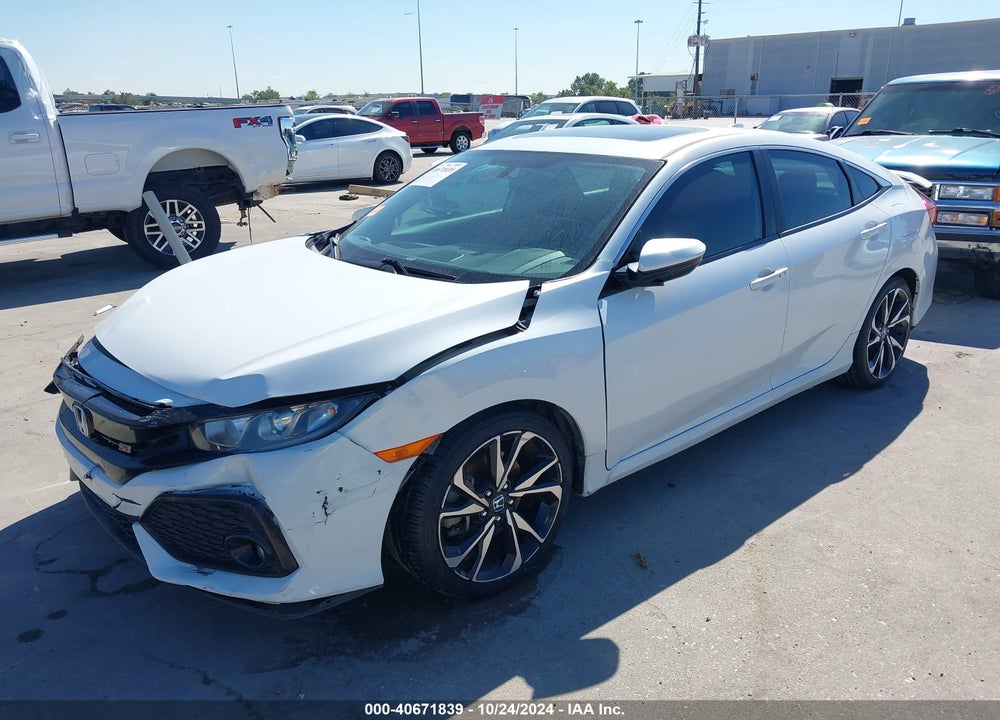 2019 HONDA CIVIC SI VIN: 2HGFC1E53KH706374