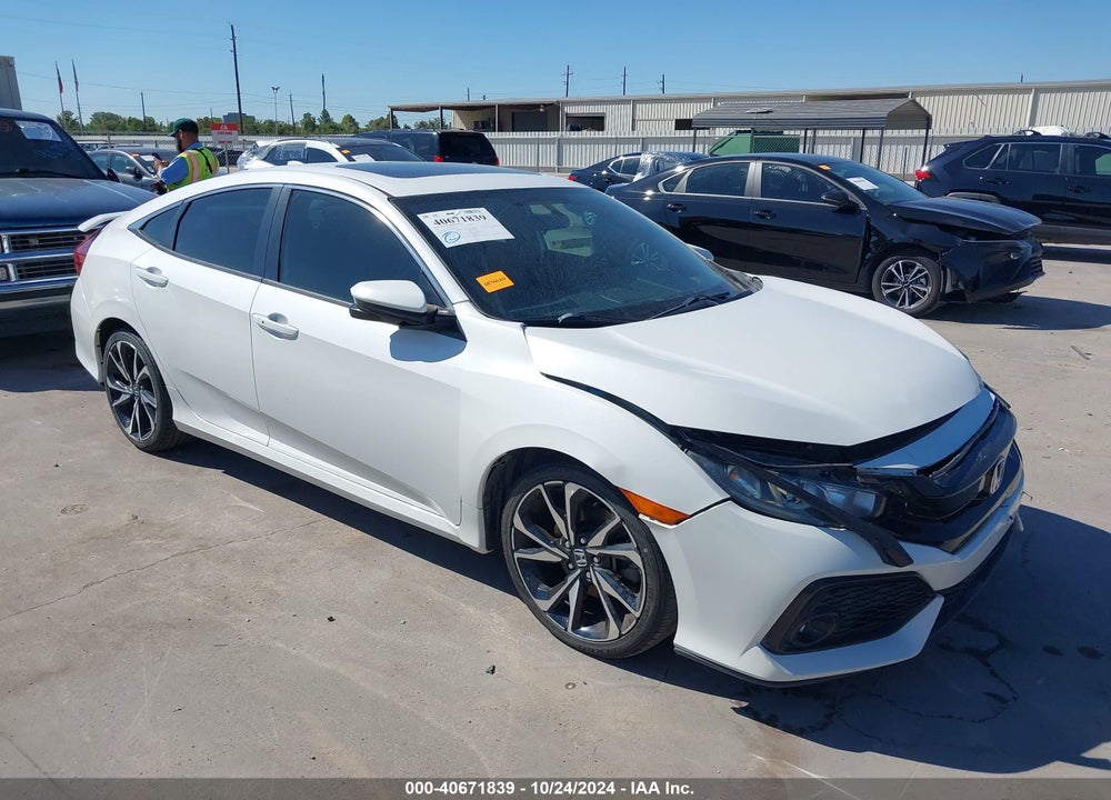 2019 HONDA CIVIC SI VIN: 2HGFC1E53KH706374
